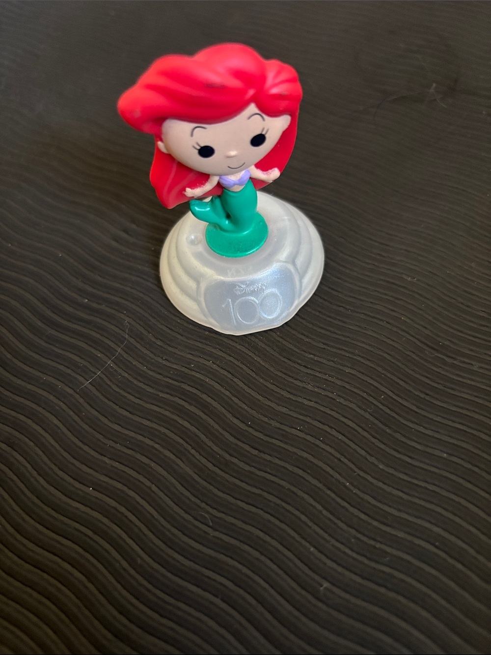 Disney Ariel Mini Figure with Bright Red Hair and Green Tail